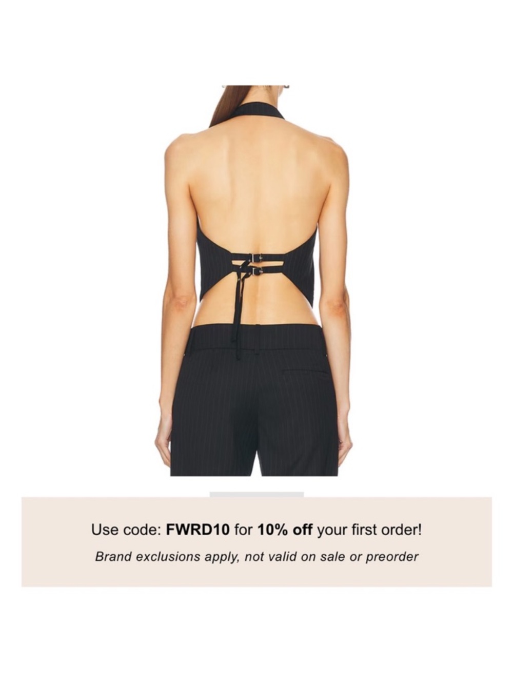Aya muse vest top